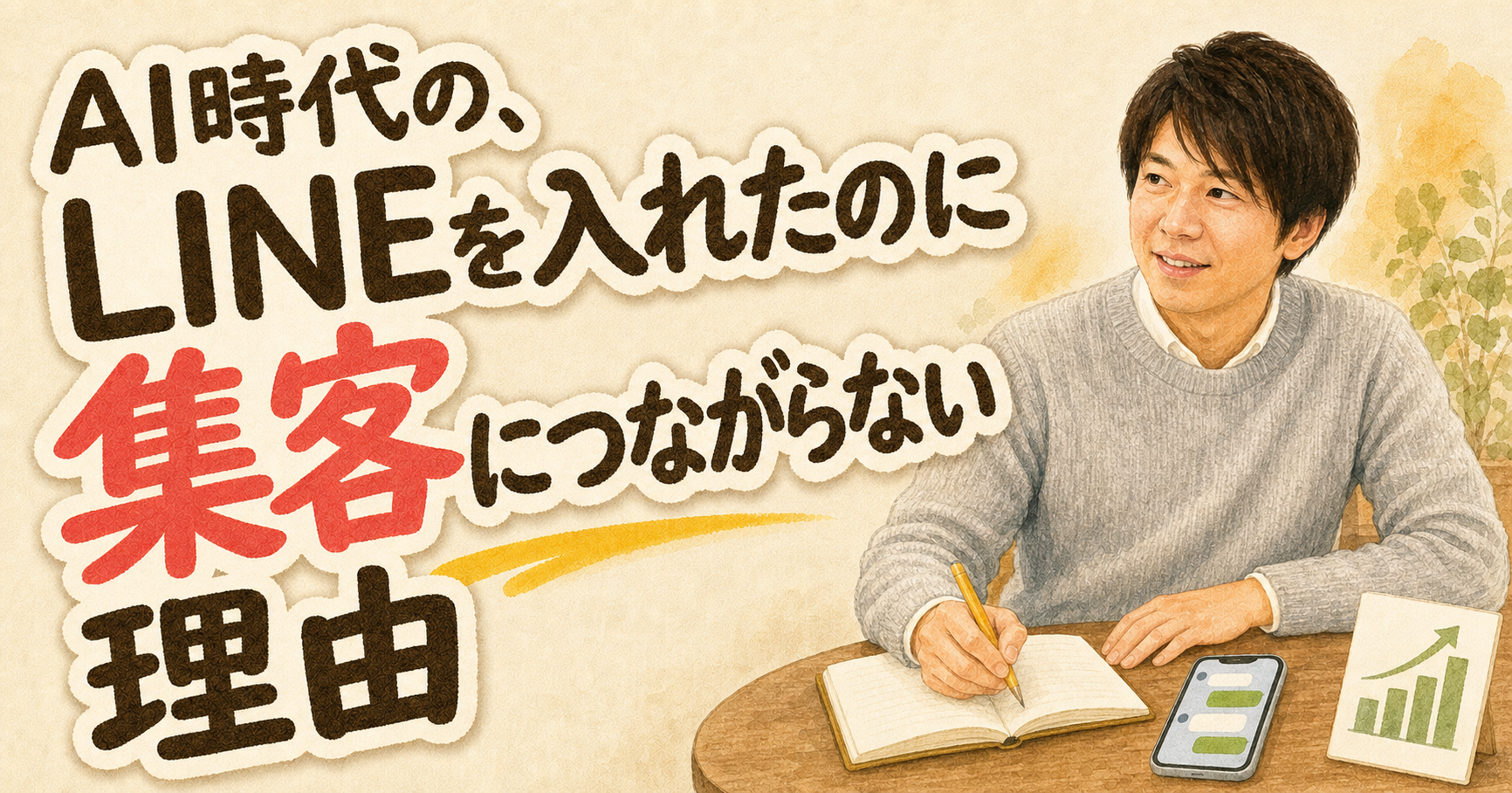LINE公式アカウントで問い合わせを増やす導線設計