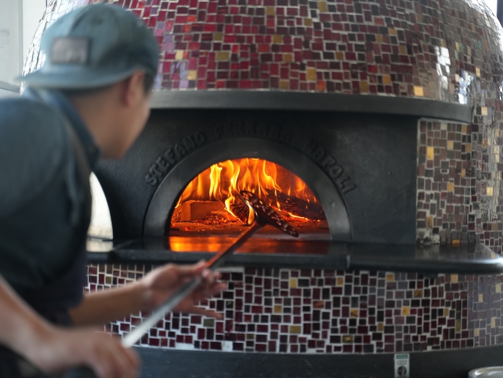 Pizzeria Attico 石窯